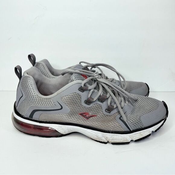 Everlast Grey and Red Running Sneakers - Picture 1 of 9